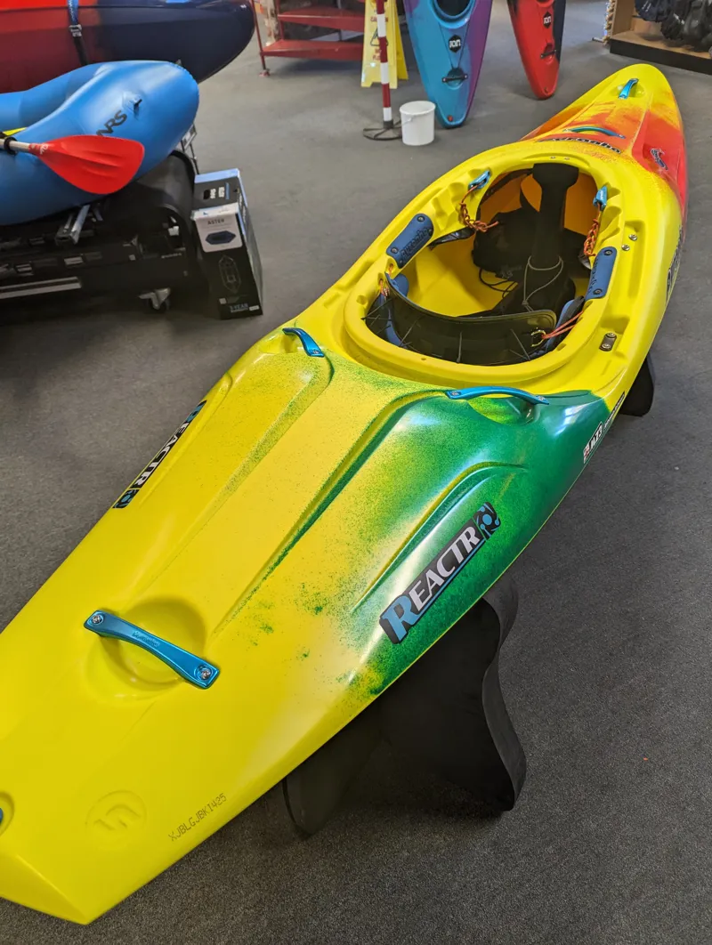 2024 Pyranha ReactR Small River Running Kayak in Custom Colours-1