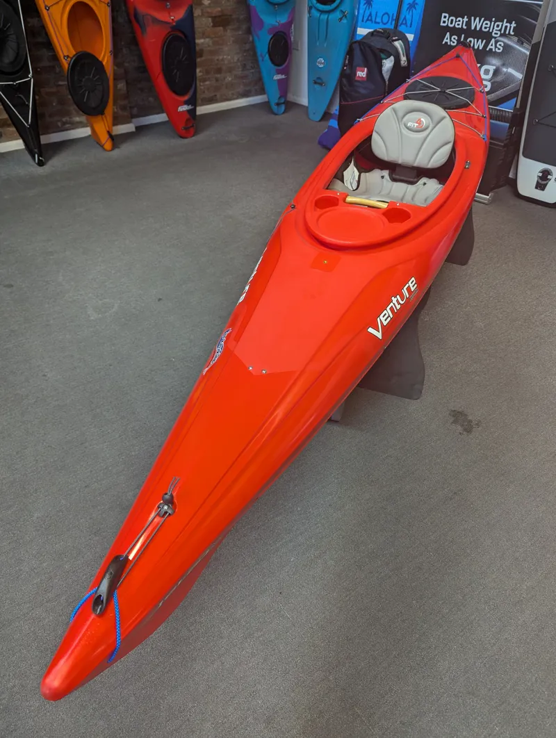 2025 Venture Islay Cruiser Adventure Touring Kayak in Scarlet Trial Colour-1