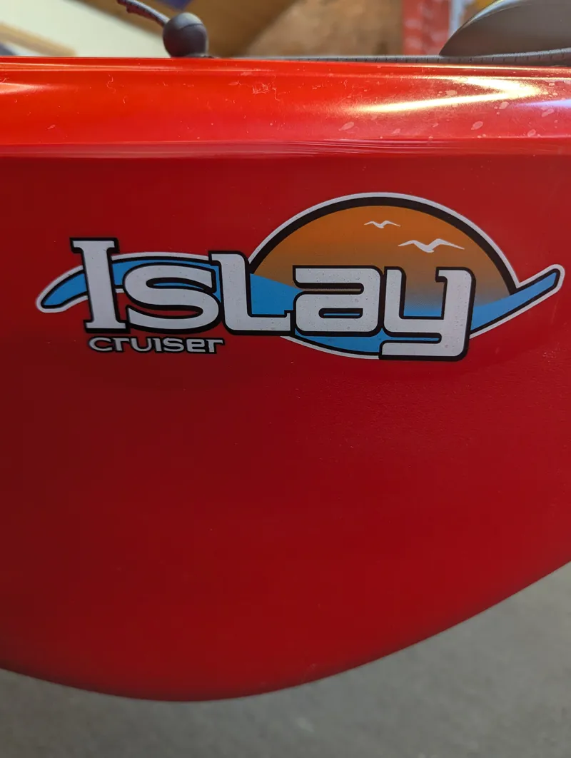 2025 Venture Islay Cruiser Adventure Touring Kayak in Scarlet Trial Colour