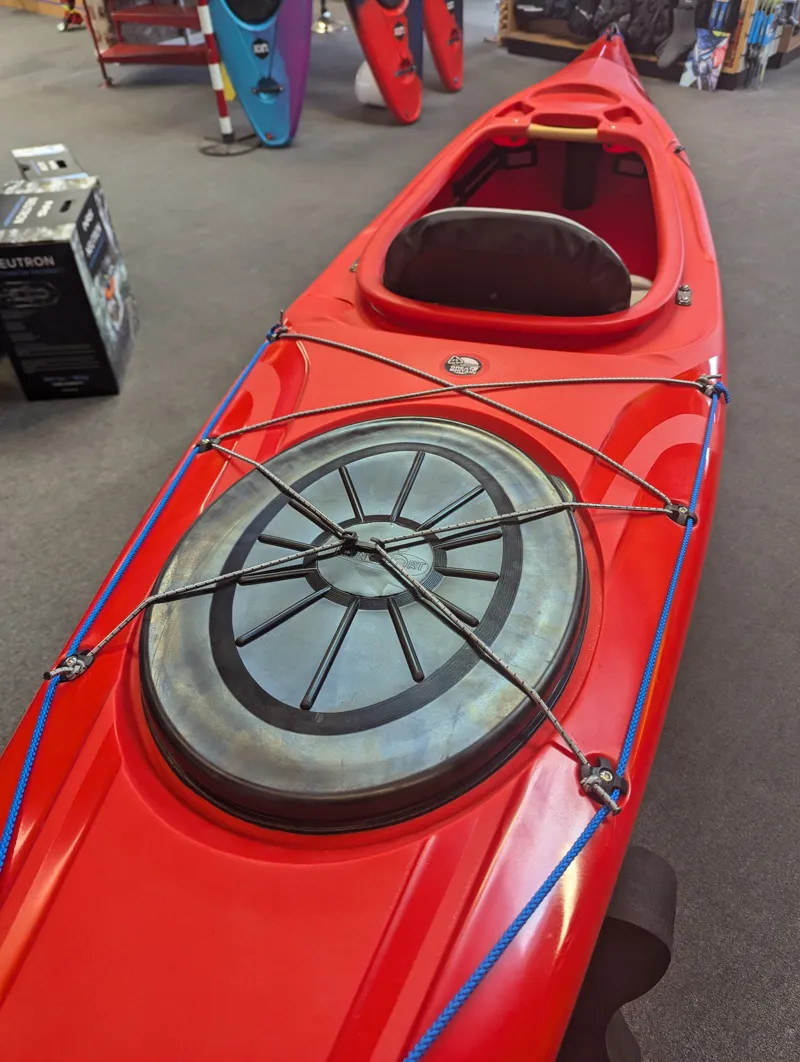 2025 Venture Islay Cruiser Adventure Touring Kayak in Scarlet Trial Colour-6