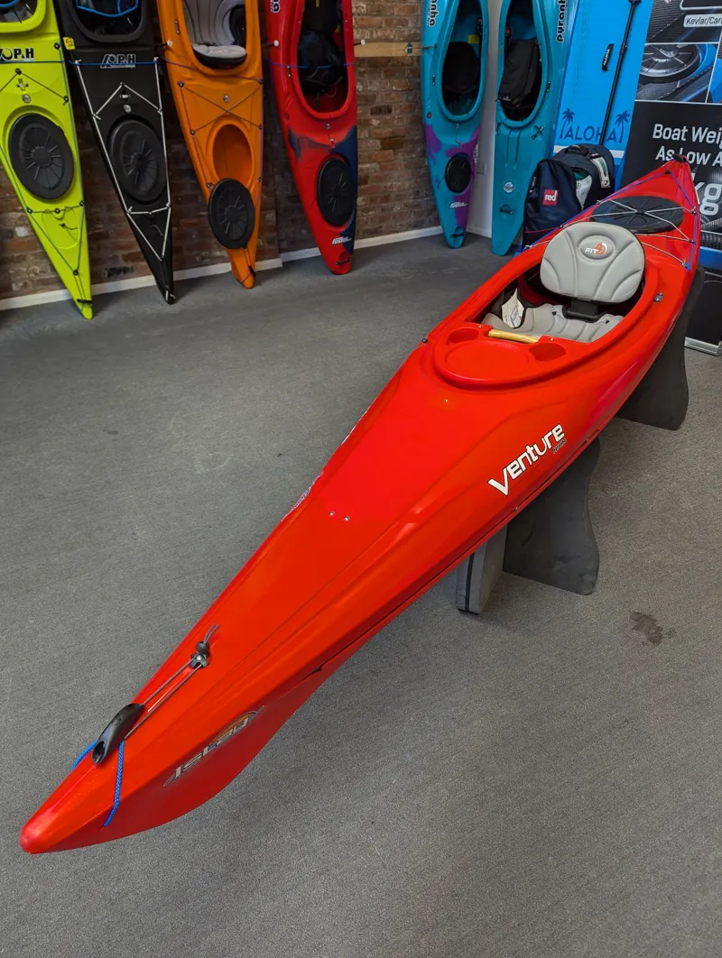 2025 Venture Islay Cruiser Adventure Touring Kayak in Scarlet Trial Colour-2