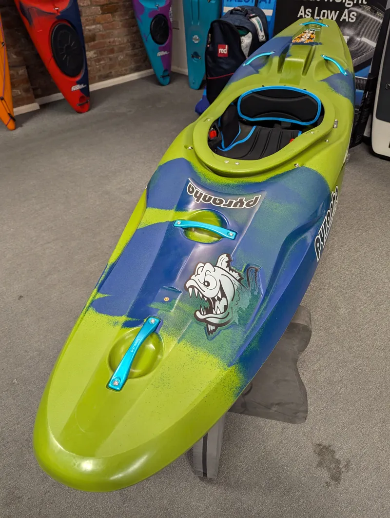 2025 Pyranha Scorch Medium Whitewater Kayak in Custom Colours-3