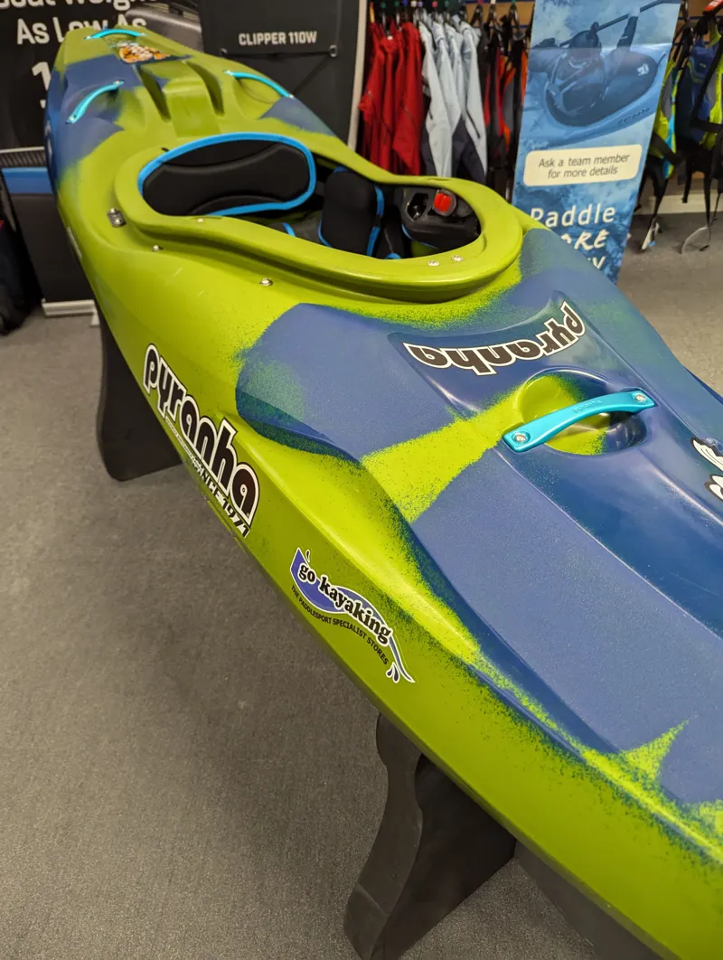 2025 Pyranha Scorch Medium Whitewater Kayak in Custom Colours-4