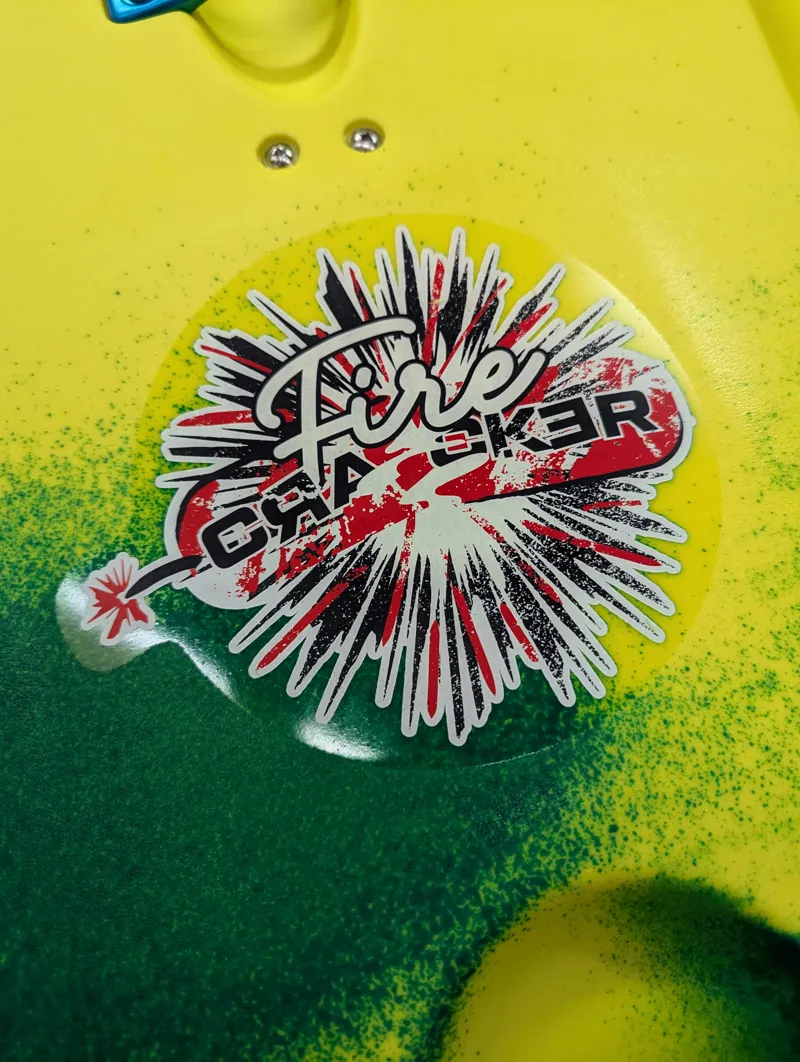 Pyranha Firecracker 242 Down River Kayak in Stout 2 Custom Colours-1