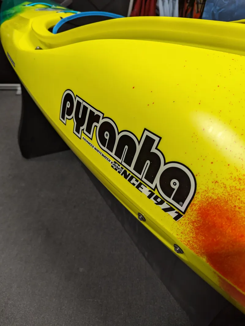 Pyranha Firecracker 242 Down River Kayak in Stout 2 Custom Colours-5