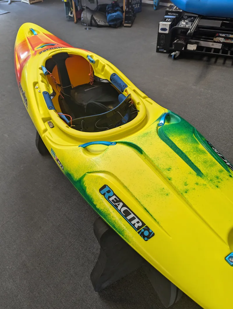 2025 Pyranha ReactR River Running Kayak Size Medium in Custom Colours-1