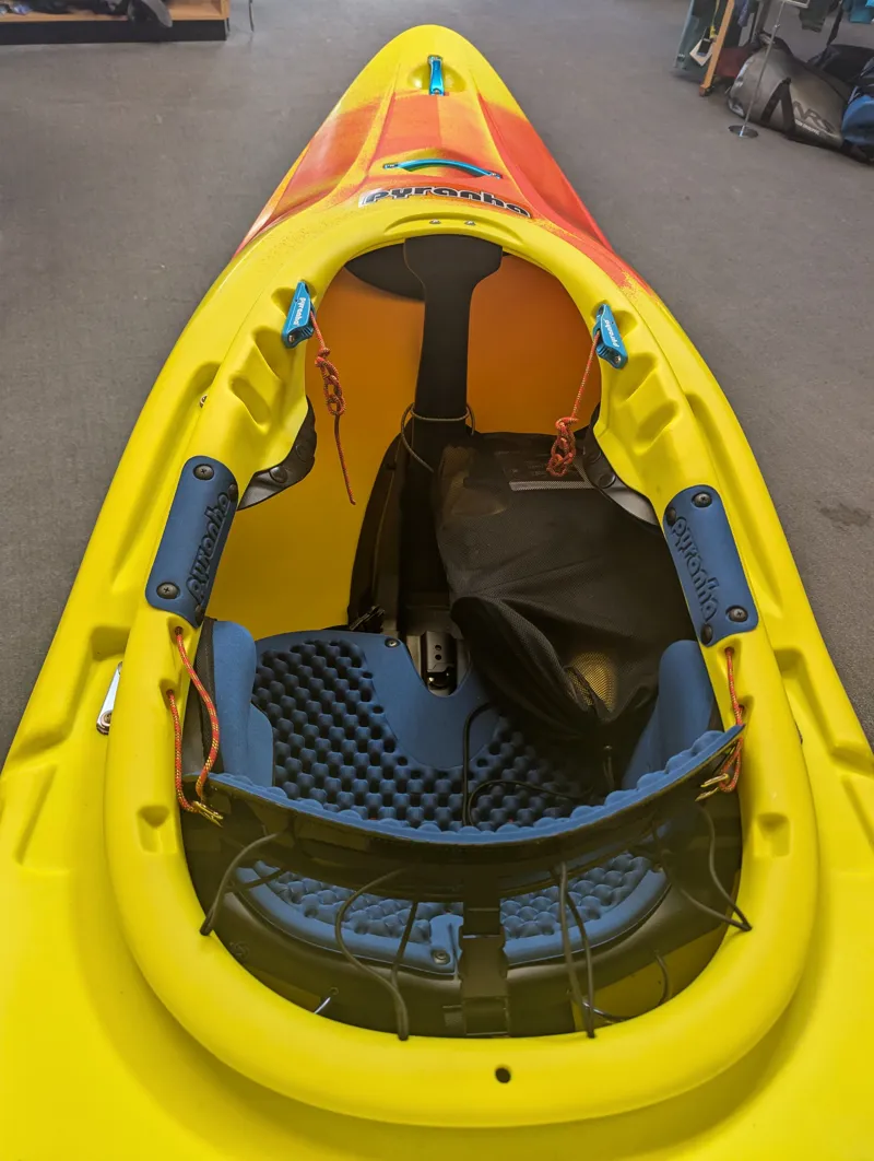 2025 Pyranha ReactR River Running Kayak Size Medium in Custom Colours-7