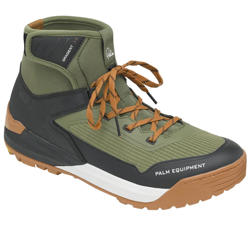 2026 Palm Equipment Vibram Gradient Boots 3.0 in Olive and Pumpkin