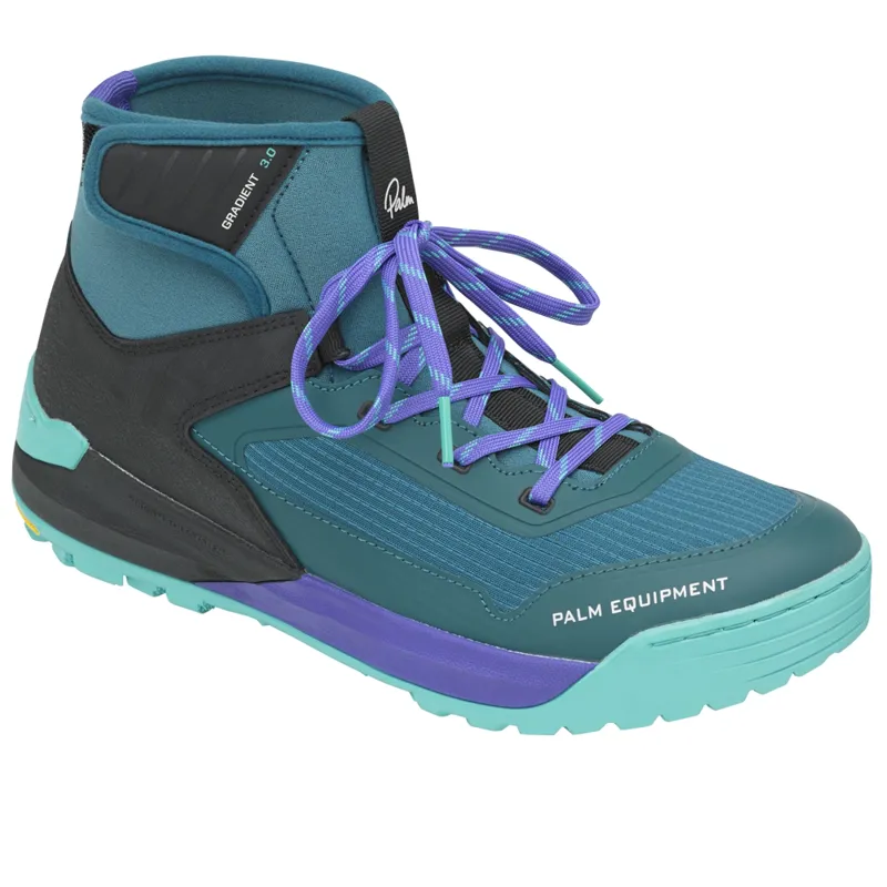 2026 Palm Equipment Vibram Gradient Boots 3.0 in Teal and Purple