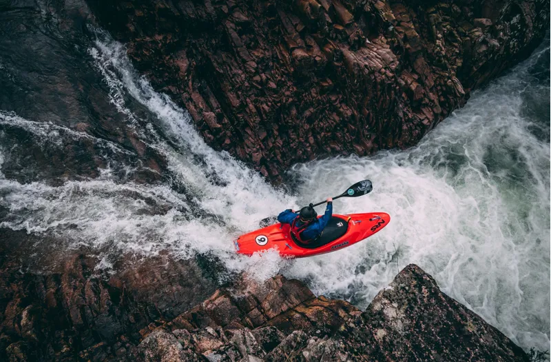 2023 Pyranha Kayaks 9R 2 Intermediate Whitewater Kayak Fire Ant-1