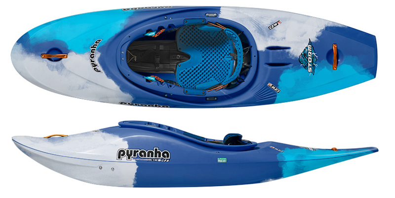 2026 New Pyranha Storm Navy/White/Teal Custom Colours Large