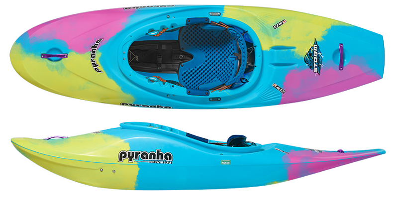 2026 New Pyranha Storm Custom Colours Teal Yellow Fuchsia Medium