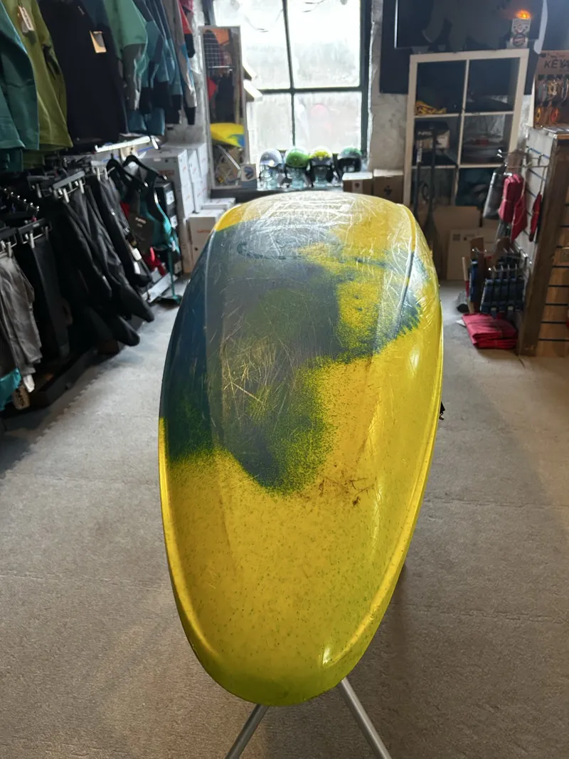 2025 Pyranha Kayaks Ripper 2 Large Elite Ex Demo Yellow/Navy-3