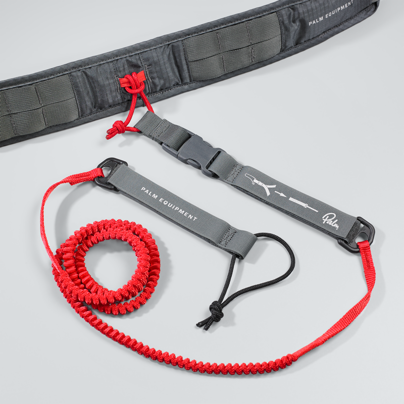 2025 Palm Equipment 3m Quick SUP Leash Flame-2