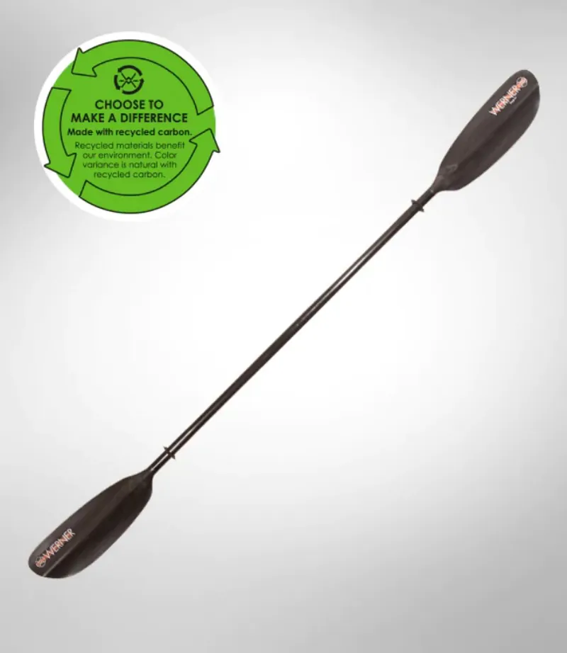 Werner Skagit Carbon Reinforced Low Angle Touring Kayak Paddle-1