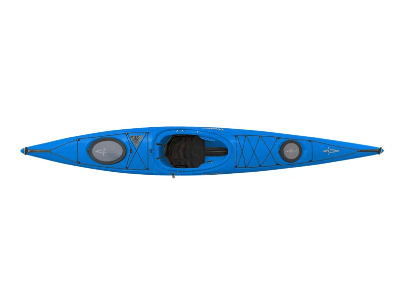 2024 Dagger Stratos 14.5 Inland Touring Kayak with Skeg in Red or Blue-2