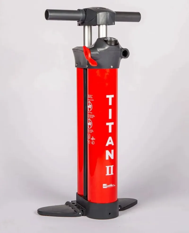 Red Paddle Co Titan Pump 2 Hi Pressure Twin Valve Hand Pump