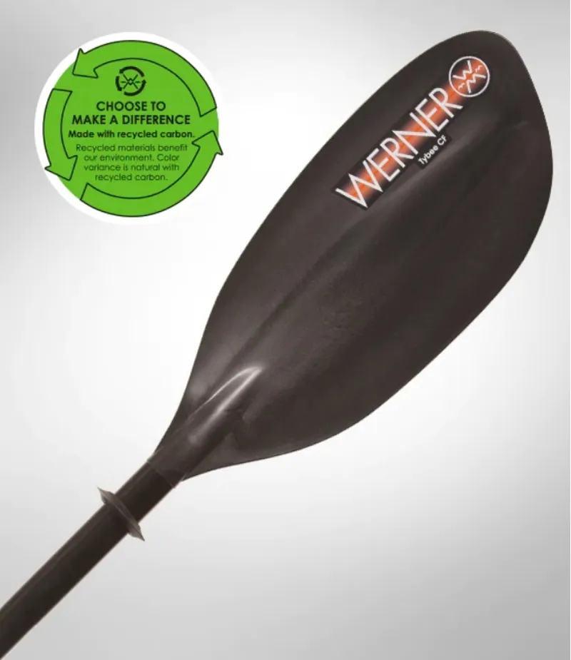 Werner Tybee Carbon Reinforced Nylon 2 Piece Touring Kayak Paddle
