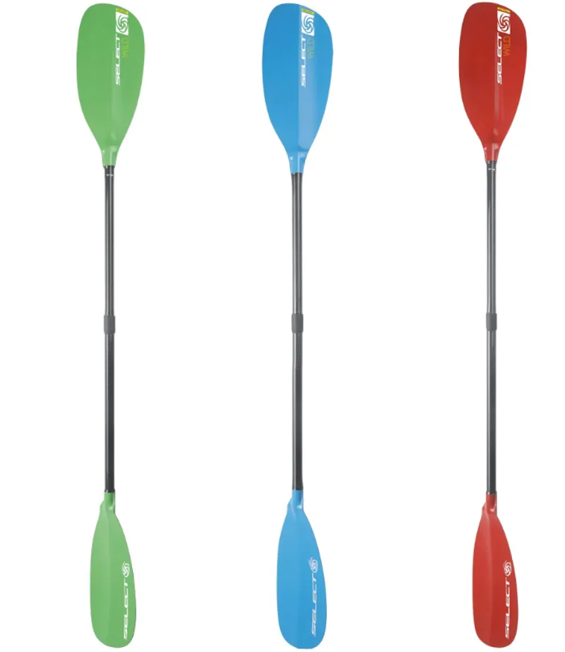 2 Piece Whitewater Kayak paddle leverlock ferrule