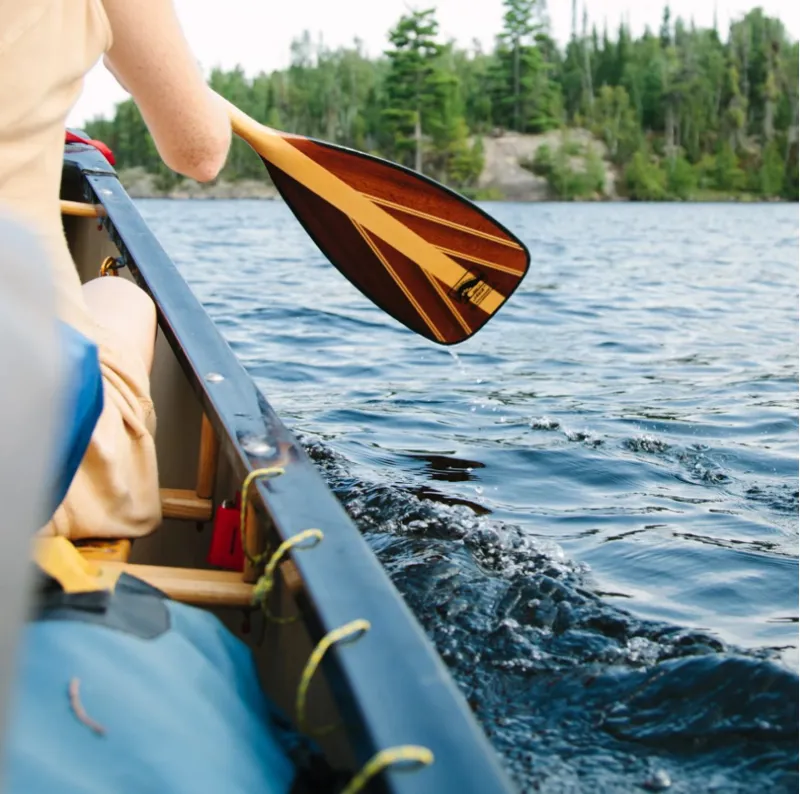 Bending Branches Java ST Lightweight Wooden Canoe Paddle-3