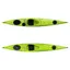 2023 P and H Virgo Compact MZ3 Sea Kayak with Skeg in Lizard Green