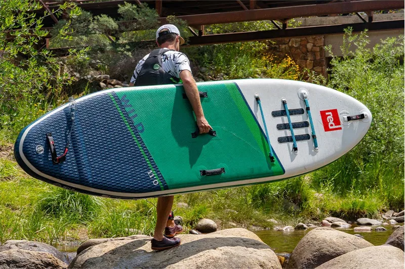 2022 Red Paddle Co Wild 11.0 Whitewater Inflatable SUP Package Deal-12