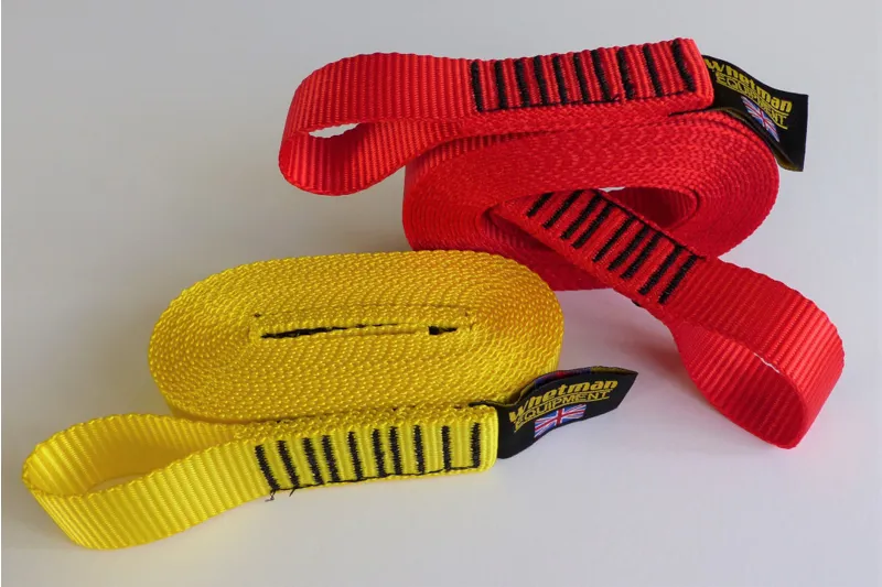 Whetman Equipment Adder 4m Sling with Large Eyelets in Yellow