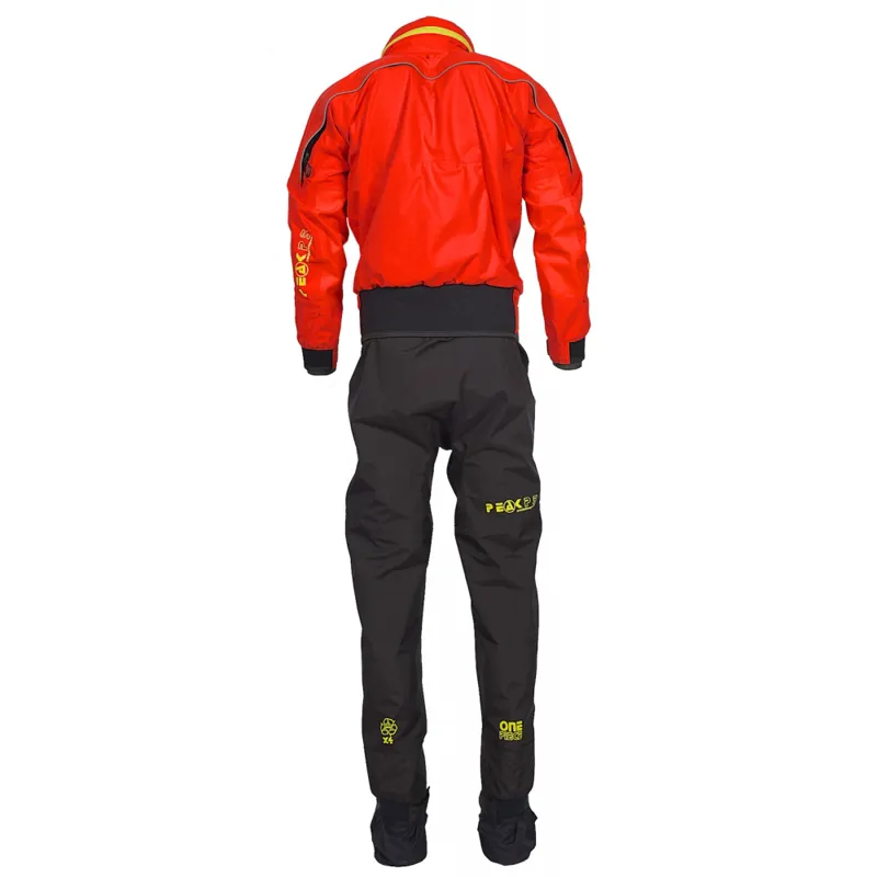 2025 Peak PS Adventure One Piece Suit Shoulder Zip with Hood Red-1