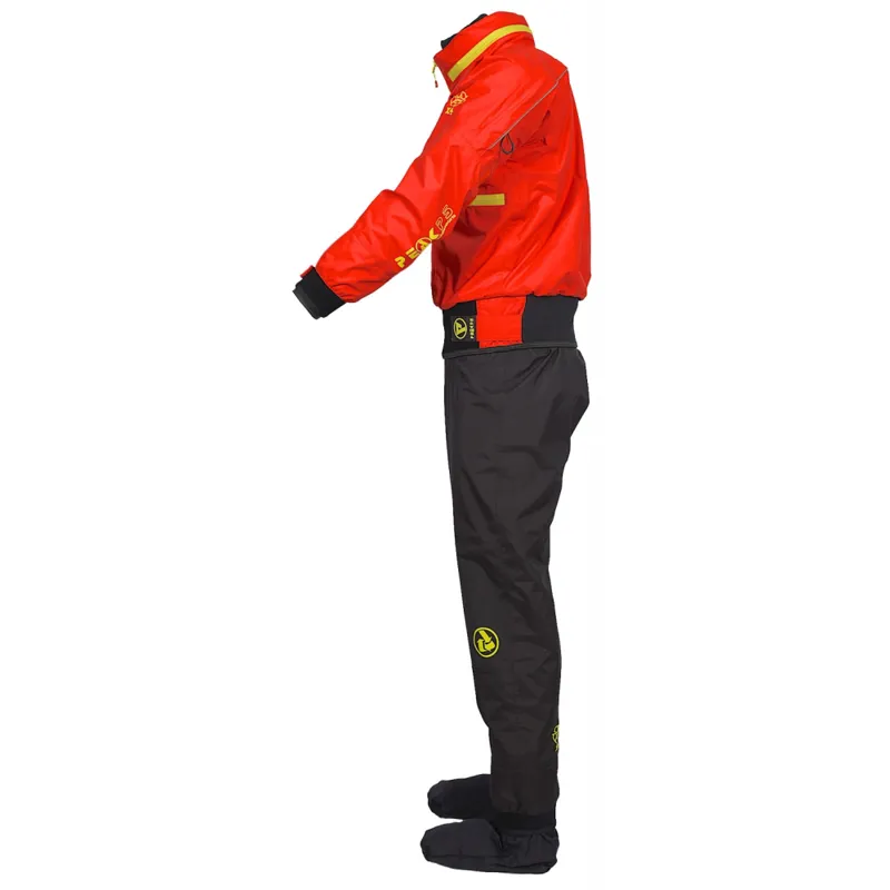 2025 Peak PS Adventure One Piece Suit Shoulder Zip with Hood Red-4