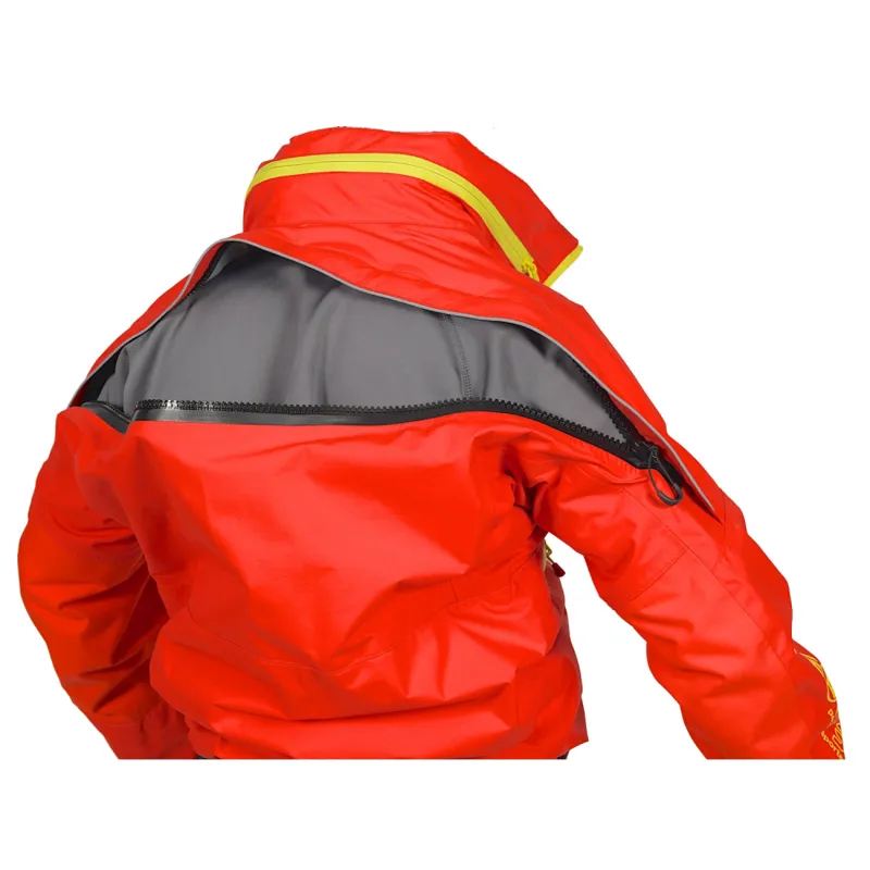 2025 Peak PS Adventure One Piece Suit Shoulder Zip with Hood Red-9