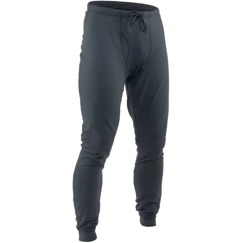 2021 NRS Expedition Weight Mens Thermal Bottoms in Dark Grey Small-4