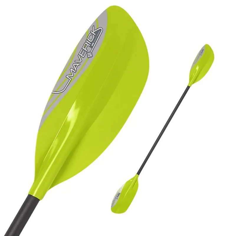 2021 Palm Equipment Maverick G5 Whitewater Paddle in Lime