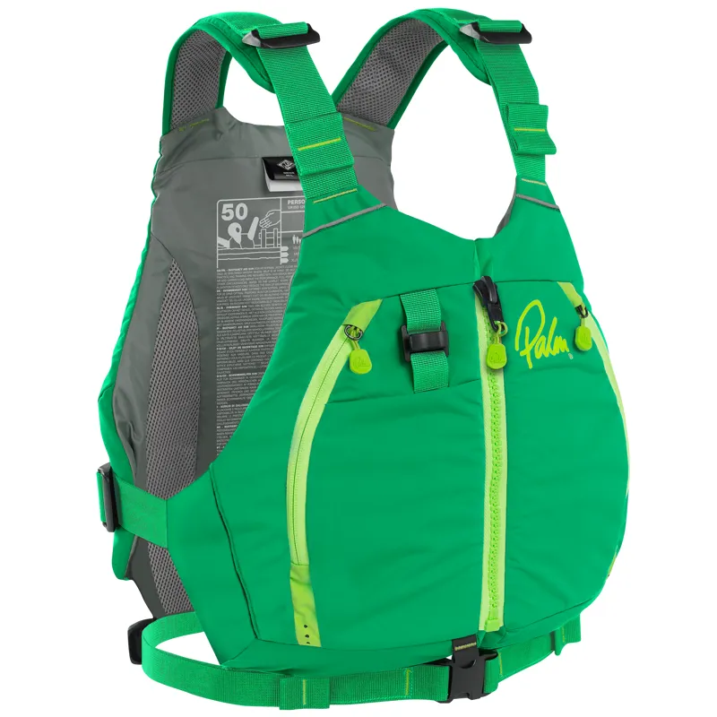 2020 Palm Equipment Peyto PFD Mens Touring Buoyancy Aid in Green