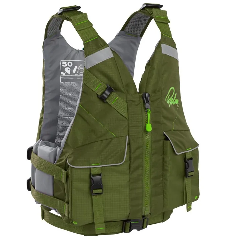 2021 Palm Equipment Hydro PFD Touring Buoyancy Aid Olive