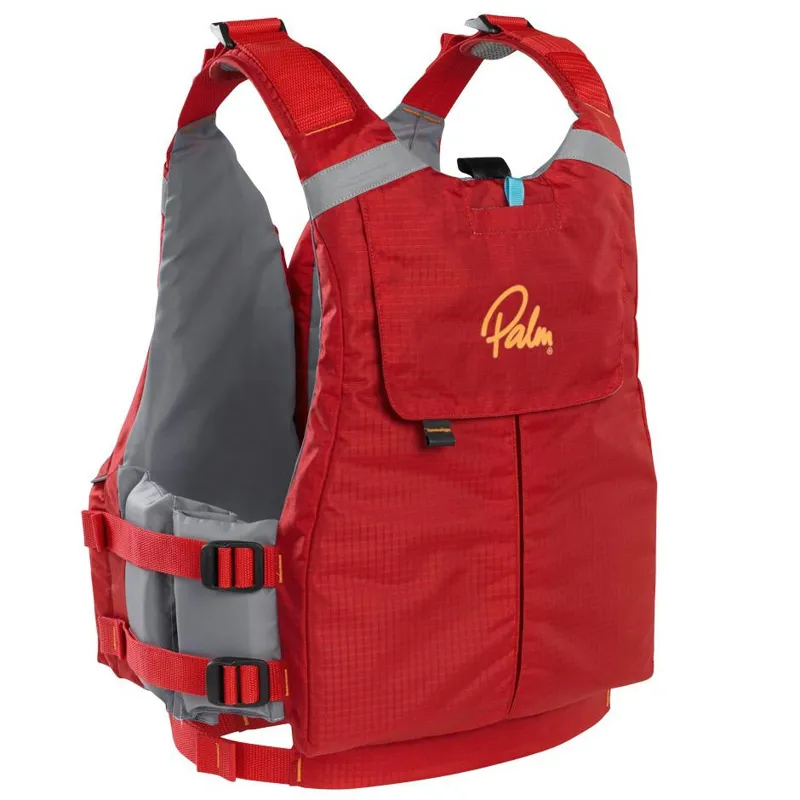 2021 Palm Equipment Hydro PFD Touring Buoyancy Aid in Red-1