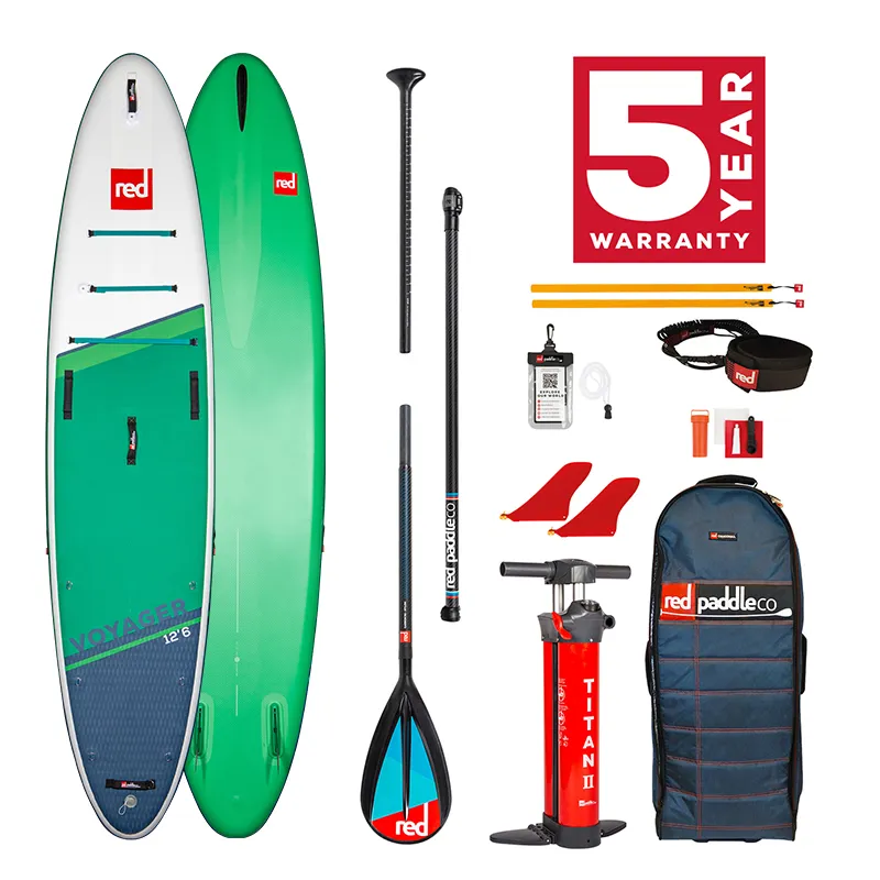 2021 Red Paddle Co Voyager 12 6 Complete Package - Free Shipping
