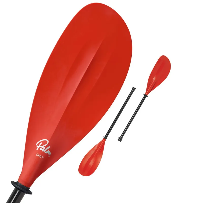 2020 Palm Equipment Drift Pro 2 piece Touring Kayak Paddle Red