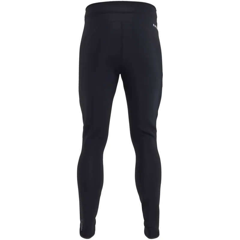 2024 NRS Mens HydroSkin Lined Pants for Paddlesports in Black-1
