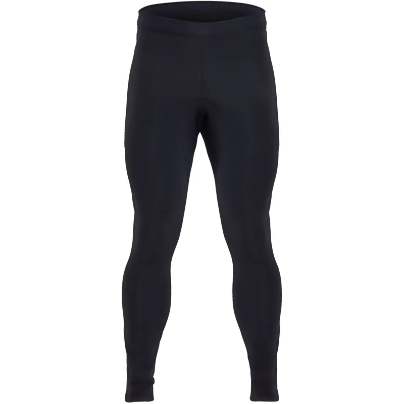 2024 NRS Mens HydroSkin Lined Pants for Paddlesports in Black-2