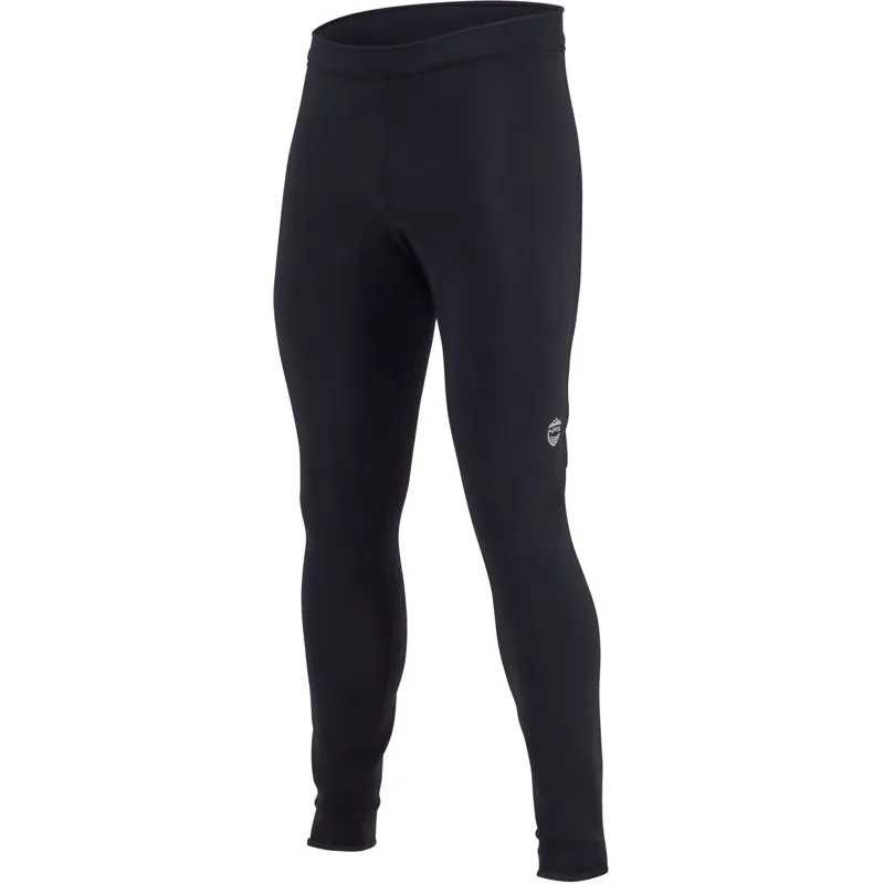 2024 NRS Mens HydroSkin Lined Pants for Paddlesports in Black-3