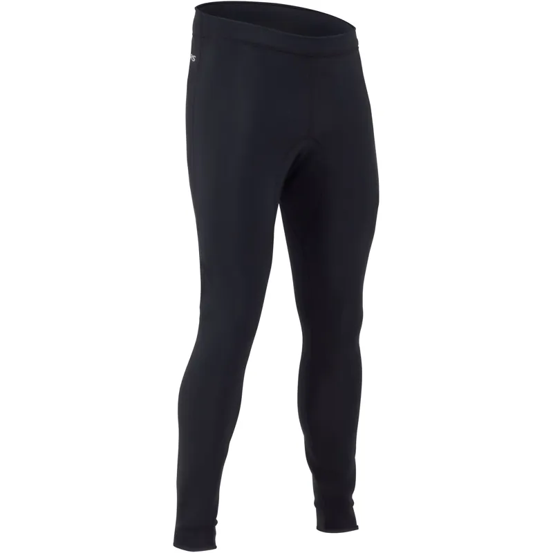 2024 NRS Mens HydroSkin Lined Pants for Paddlesports in Black