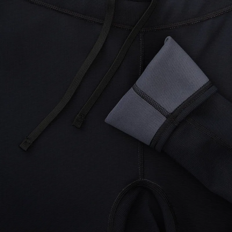 2024 NRS Mens HydroSkin Lined Pants for Paddlesports in Black-6