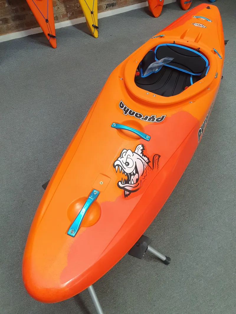 2021 Pyranha Kayaks Ripper Medium Half Slice River Kayak Factor