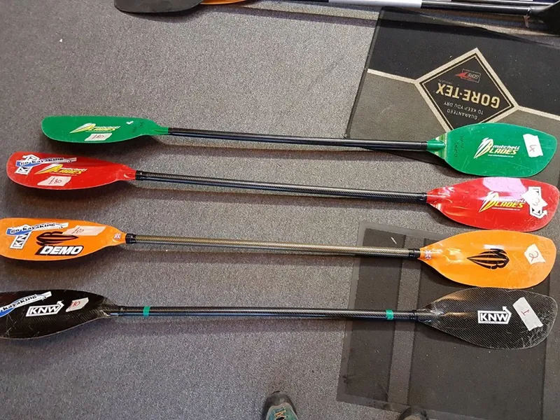 A Variety of Used Mitchell Blades