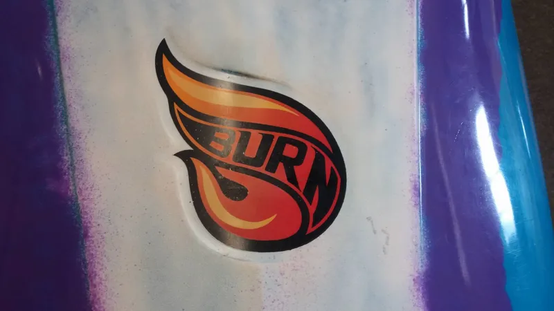 Burn 3 Medium Stout 1 Turquoise/Purple/White - Trial Mix