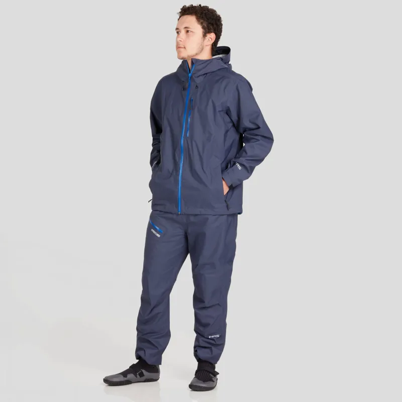 2024 NRS Mens Endurance Splash Pant For Wind and Rain Protection in Navy-3