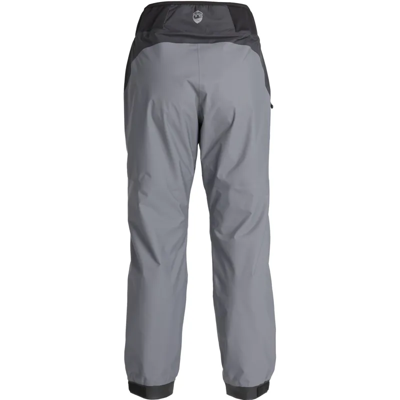2024 NRS Womens Endurance Splash Pant For Wind and Rain Protection in Grey-1