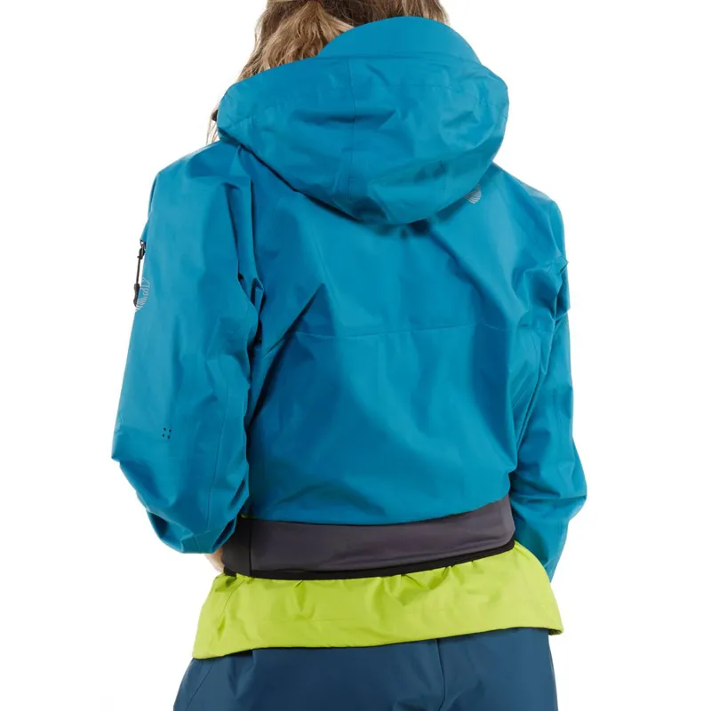 2021 NRS Riptide Womens Touring Splash Jacket in Blue-2