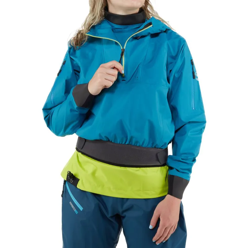 2021 NRS Riptide Womens Touring Splash Jacket in Blue