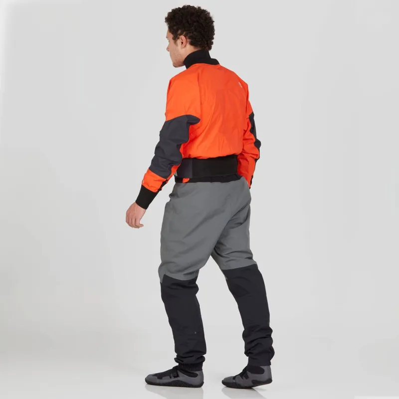 2024 NRS Mens Stratos Whitewater Semi Dry Paddling Jacket in Flare-4